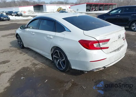 2019 Honda Accord Sport 2.0T from USA, damaged, VIN 1HGCV2F36KA004743